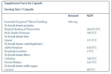 SN Essential Enzymes 60 hylki - Image 3