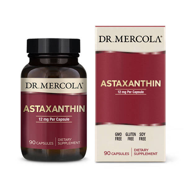 Mercola Astaxanthin 12mg 3mán