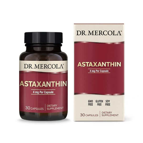 Mercola Astaxanthin 30 hylki 4mg