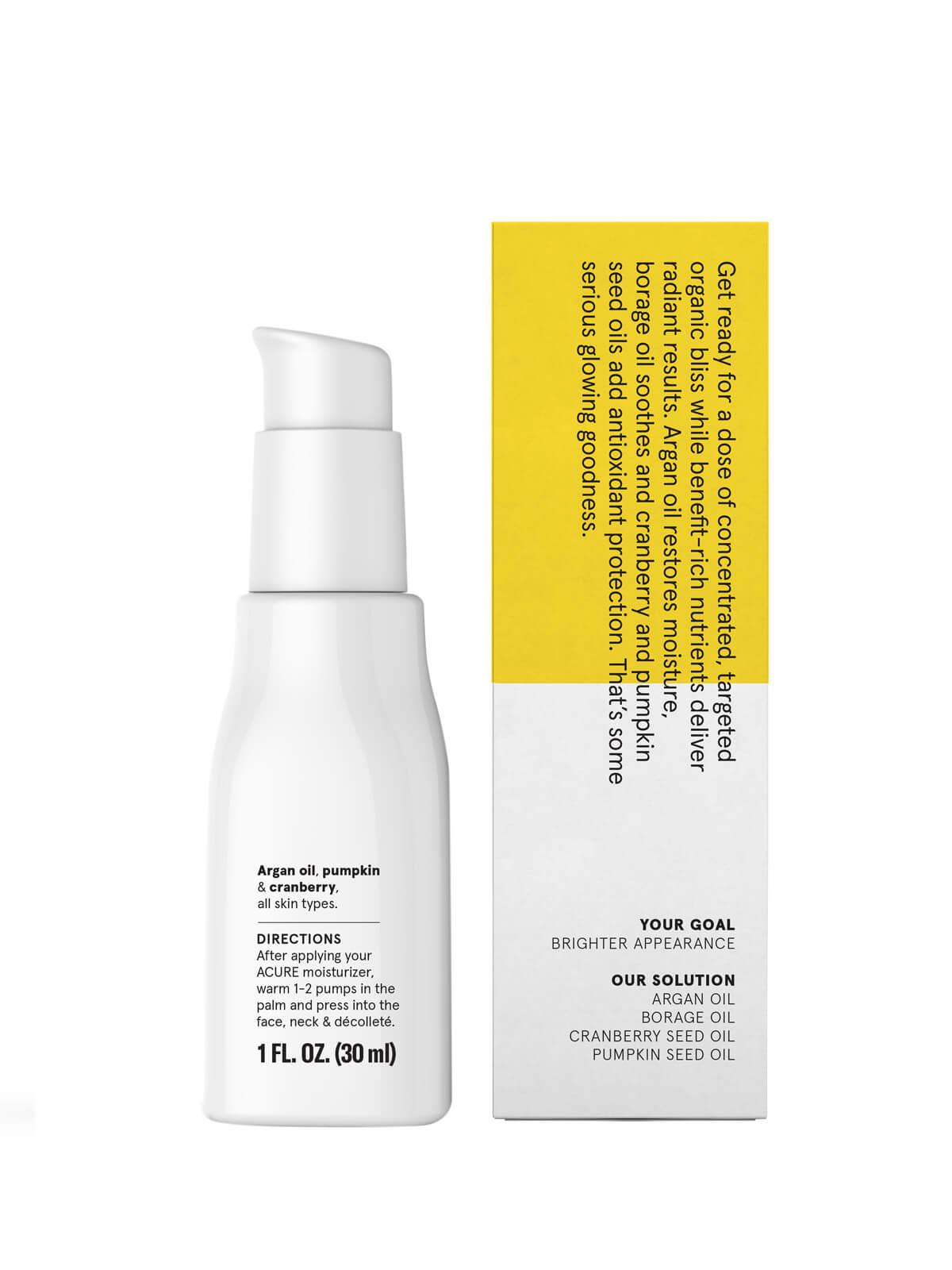 Acure Brightening Glowing Serum - Image 2
