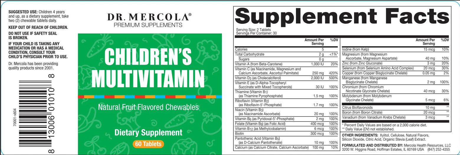Mercola vítamínblanda fyrir Börn - Image 3