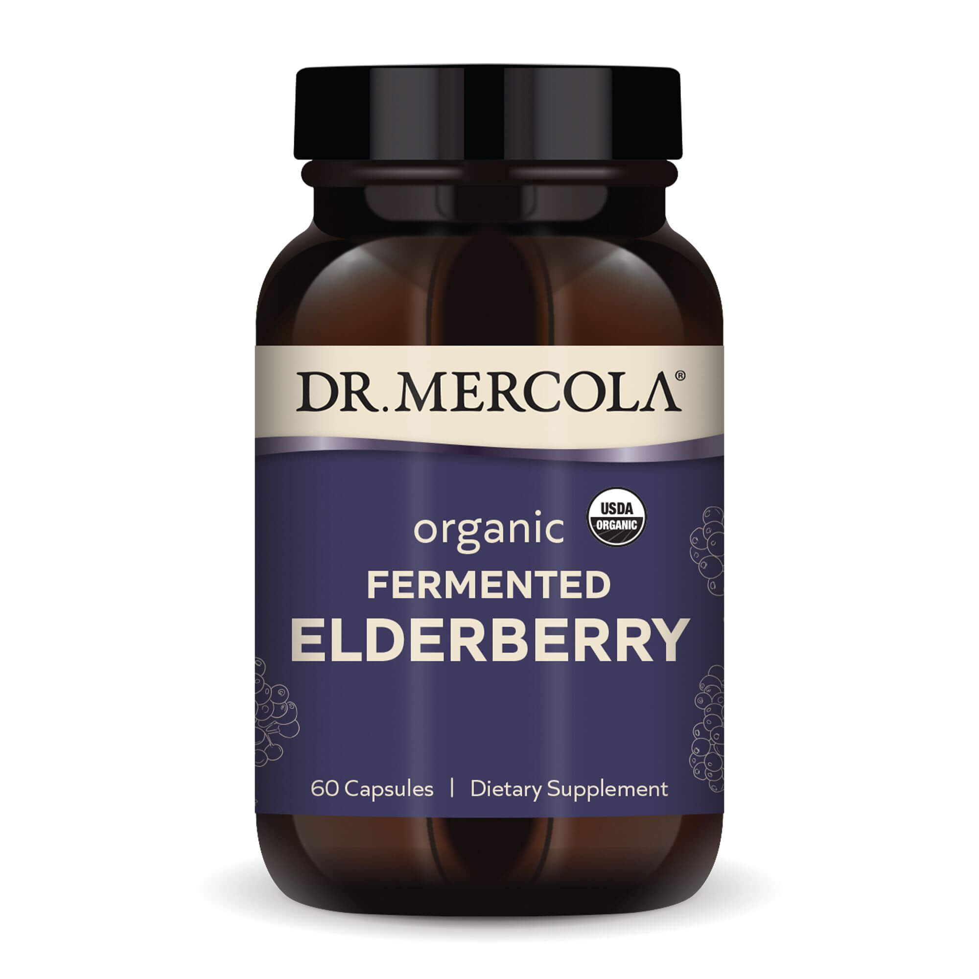 Mercola Gerjað elderberry 60hylki