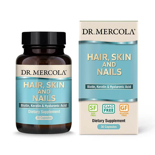 Mercola hár, húð og neglur 30hylki