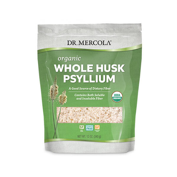 Mercola lífrænar husk trefjar 340gr