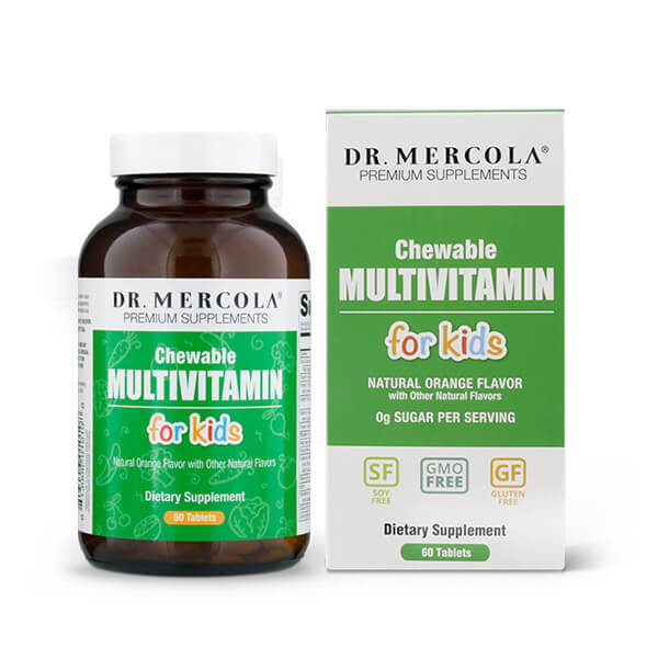 Mercola vítamínblanda fyrir Börn