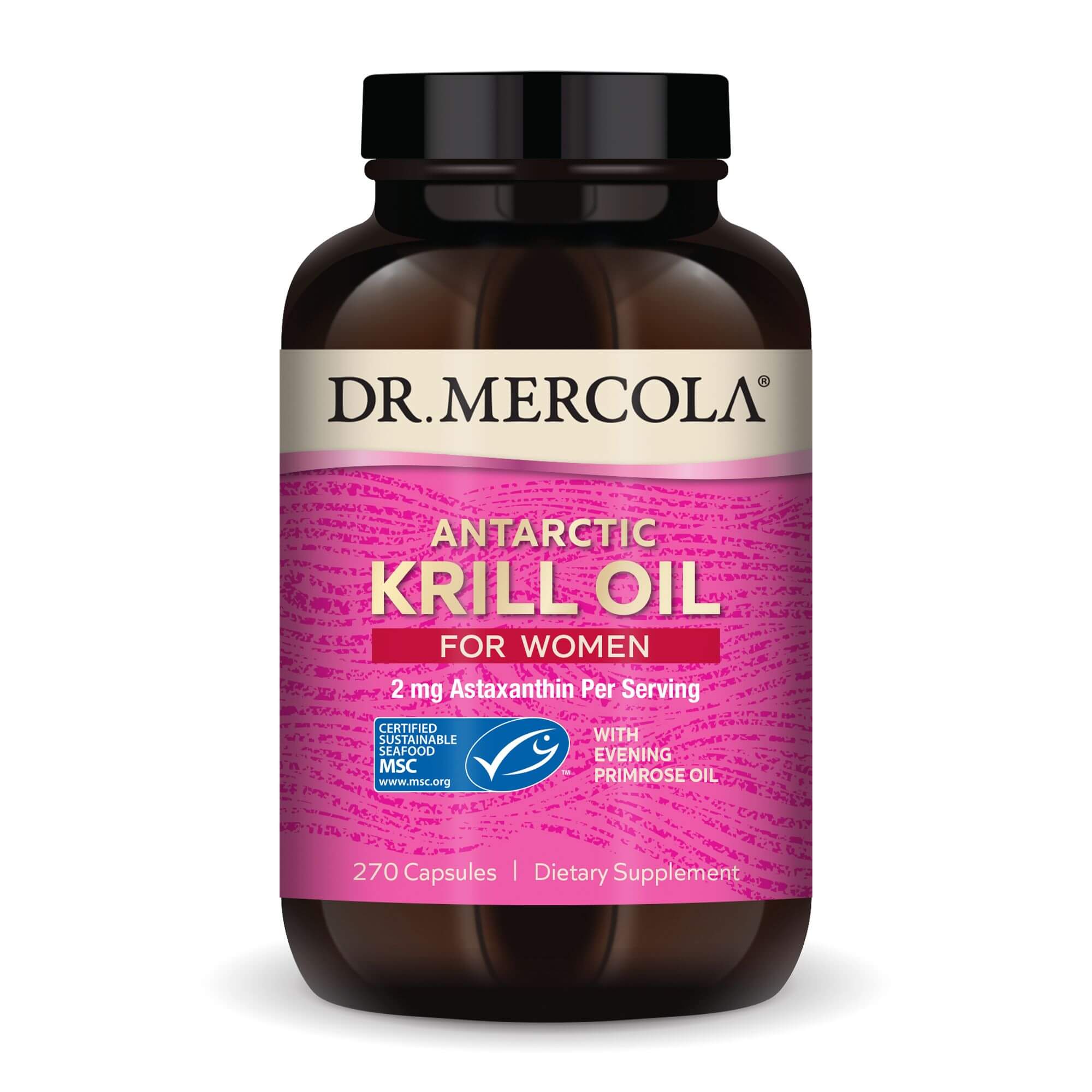 Mercola Krill fyrir konur 3 mánuðir
