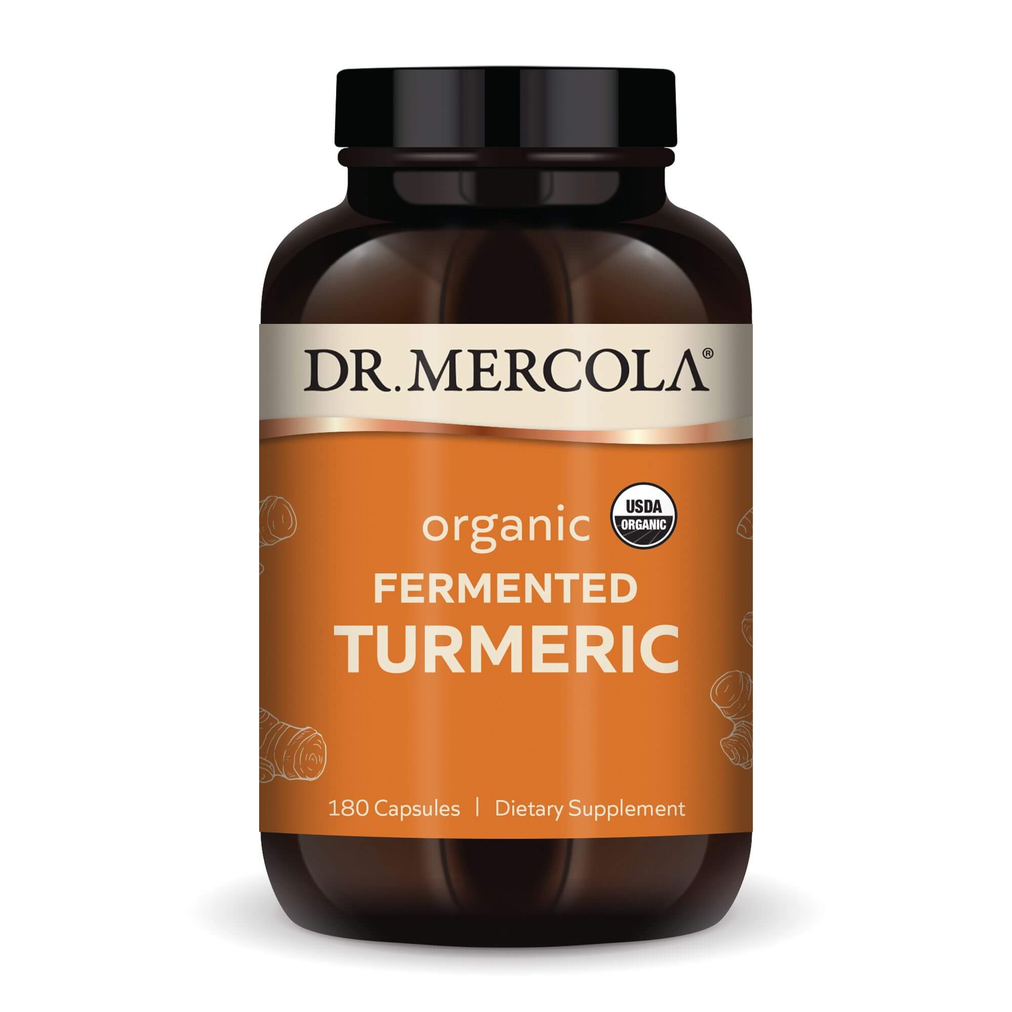 Mercola Gerjað Túrmerik 180hylki