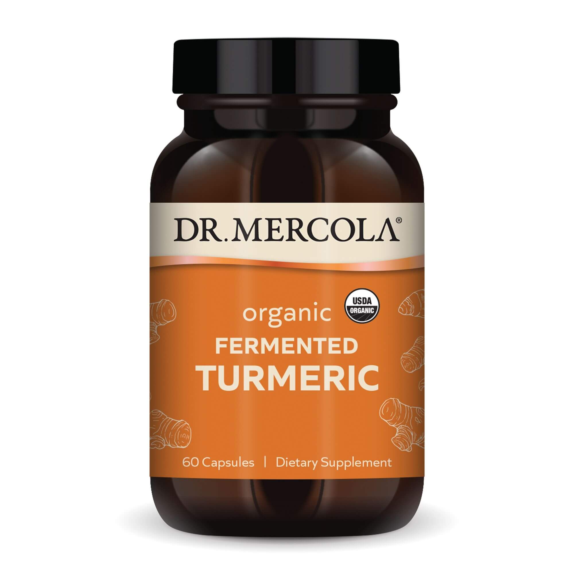 Mercola gerjað Turmeric 60hylki