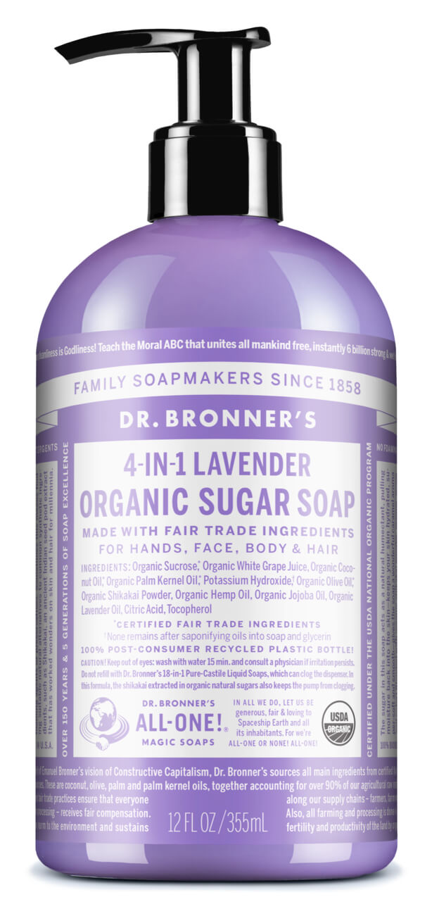 Bronners hand og líkamssápa-lavender