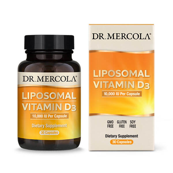 Mercola Liposomal D3 10.000iu 30hylki