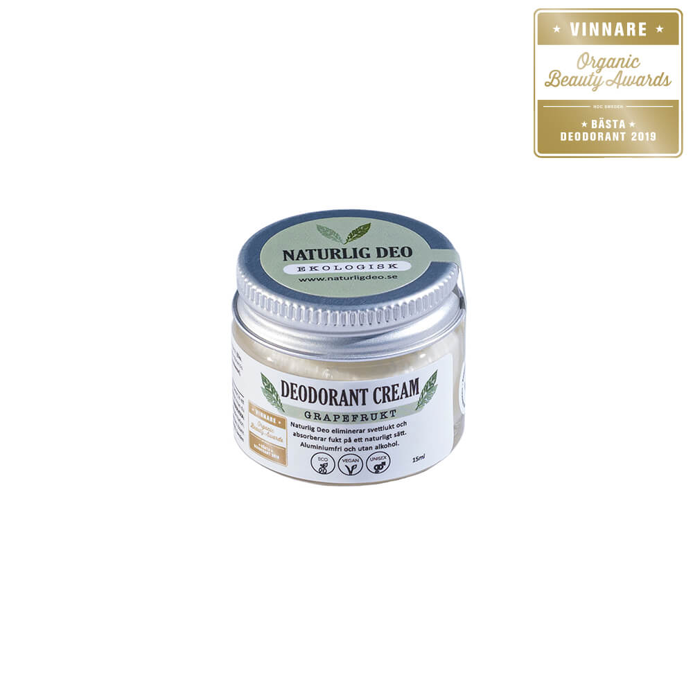 Lífrænn svitalyktaeyðir m/greipaldin15ml