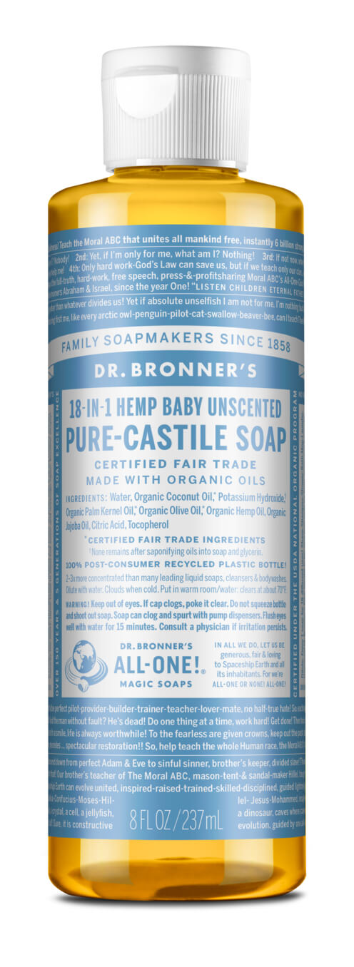 Bronners lífræn sápa - 237ml án ilms