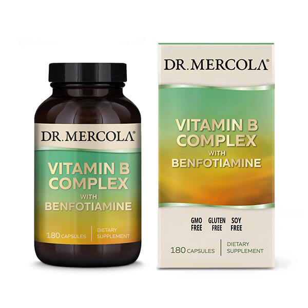 Mercola vítamín B blanda 3mán