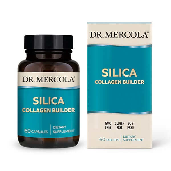 Mercola Kísill, kollagen builder 60hylki