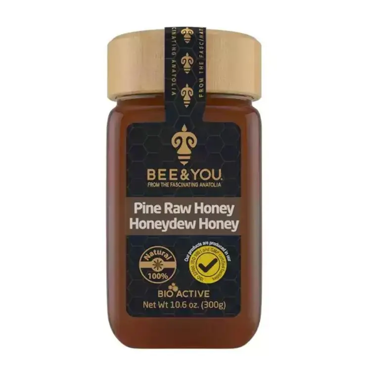 B&Y Hunang - raw - Pine 300gr