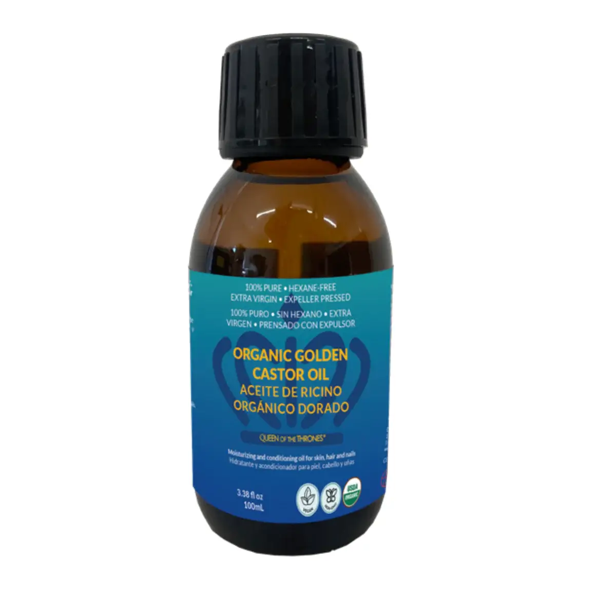 QOTT Organic virgin Castor oil 100ml