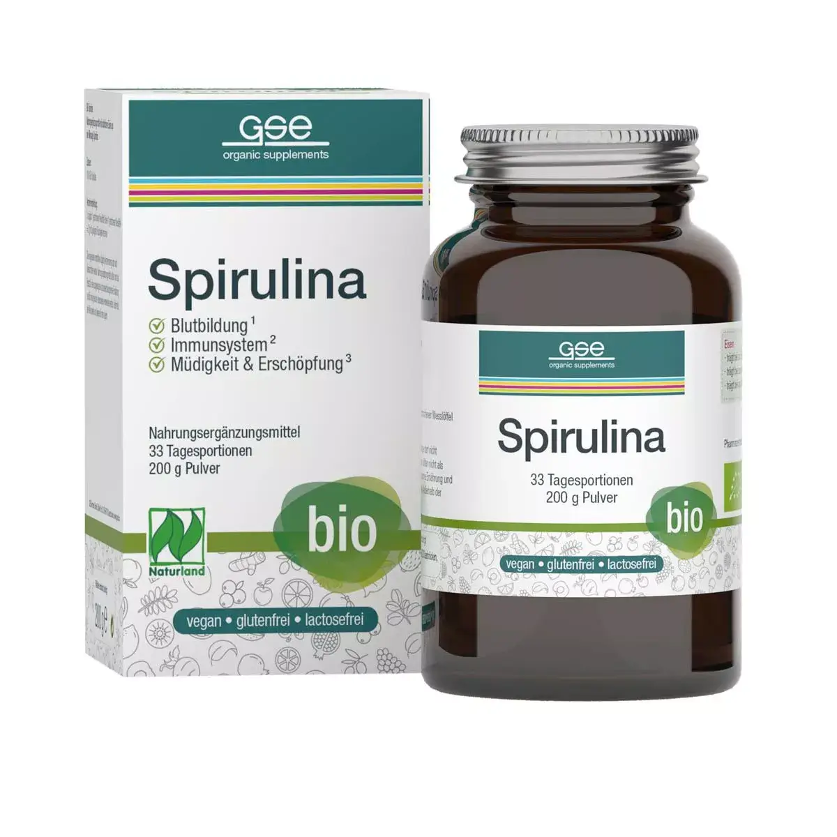 GSE Spirulína 200gr