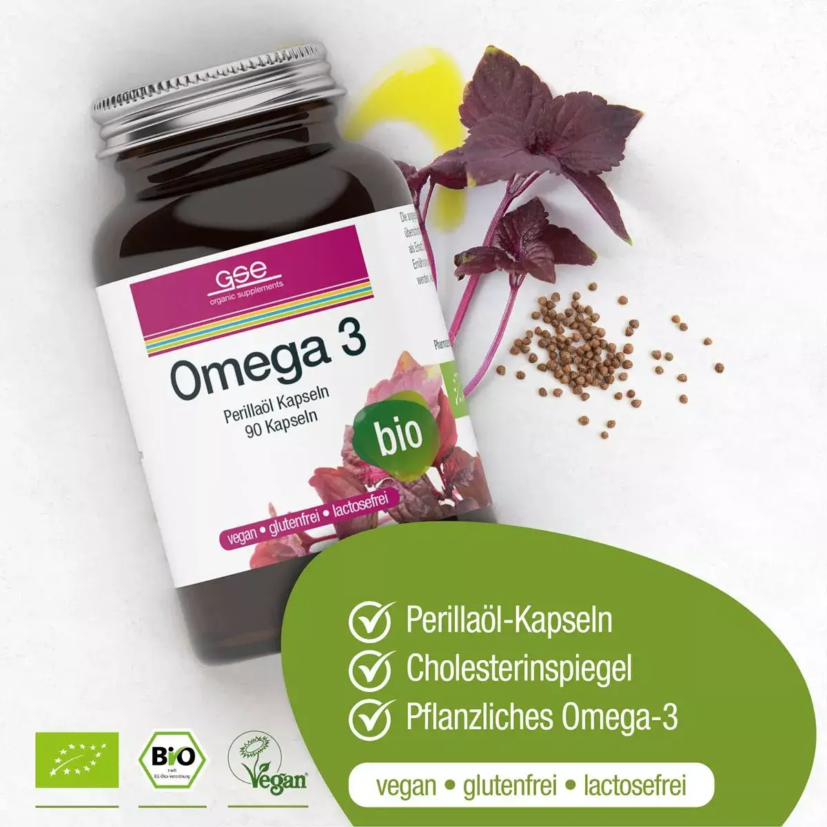 GSE vegan Omega 3 - Image 2
