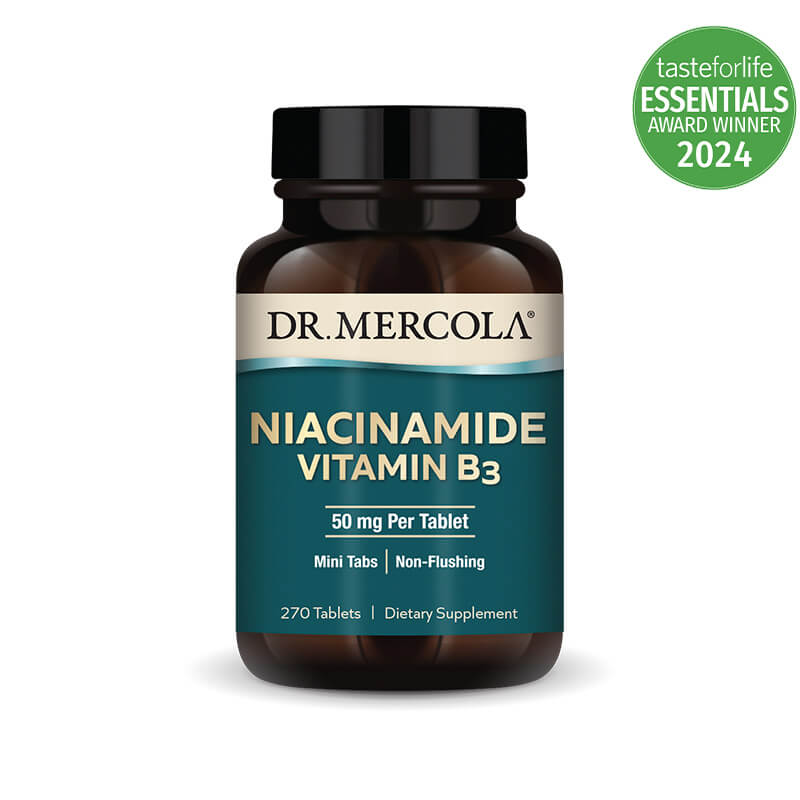 Mercola Niacinamide B-3 50mg 3mán