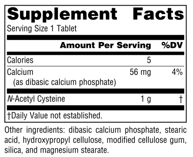 SN NAC (N-Acetyl Cysteine) 600mg - Image 2