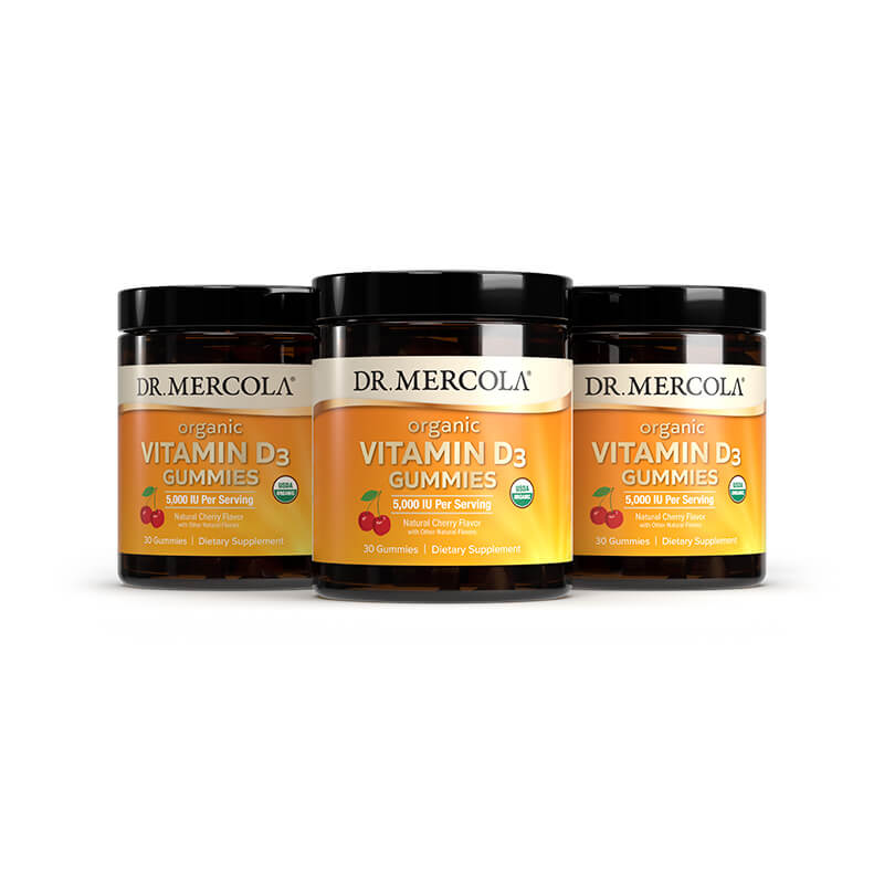 Mercola D5000 iu Gúmmí