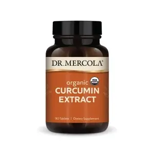 Mercola Organic CurcuminExtract 90töflur