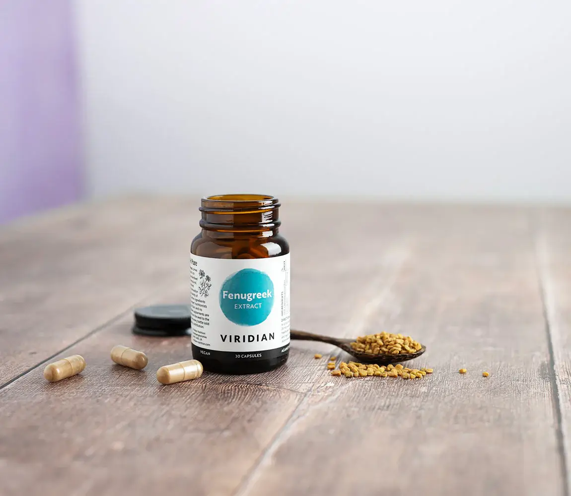 Viridian Fenugreek extract 30 Vcaps - Image 2