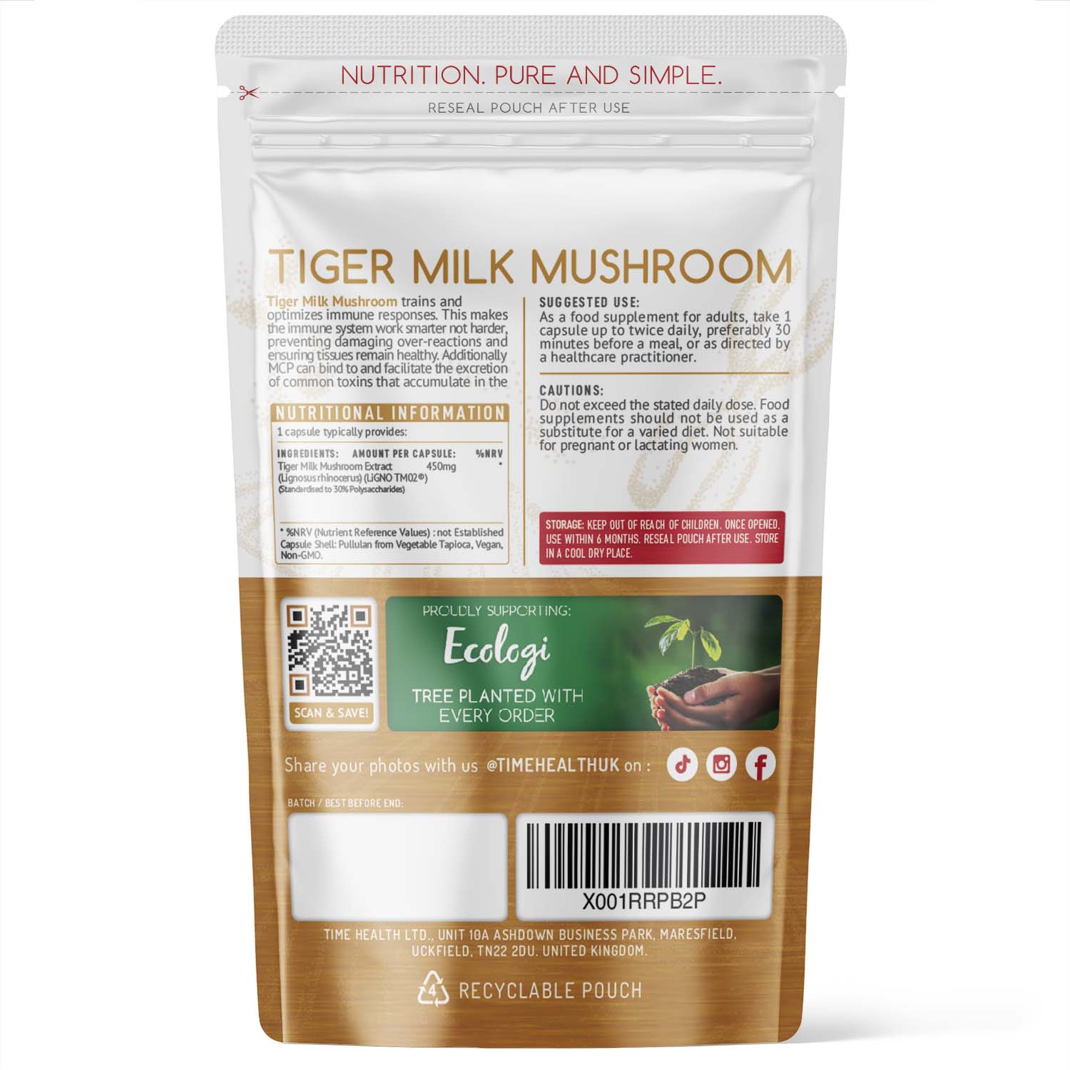 TH Tiger Milk Poki 60hylki - Image 2