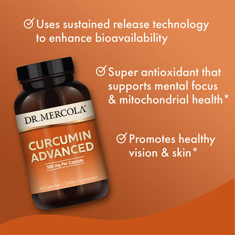 Mercola Curcumin Advanced 90hylki - Image 3