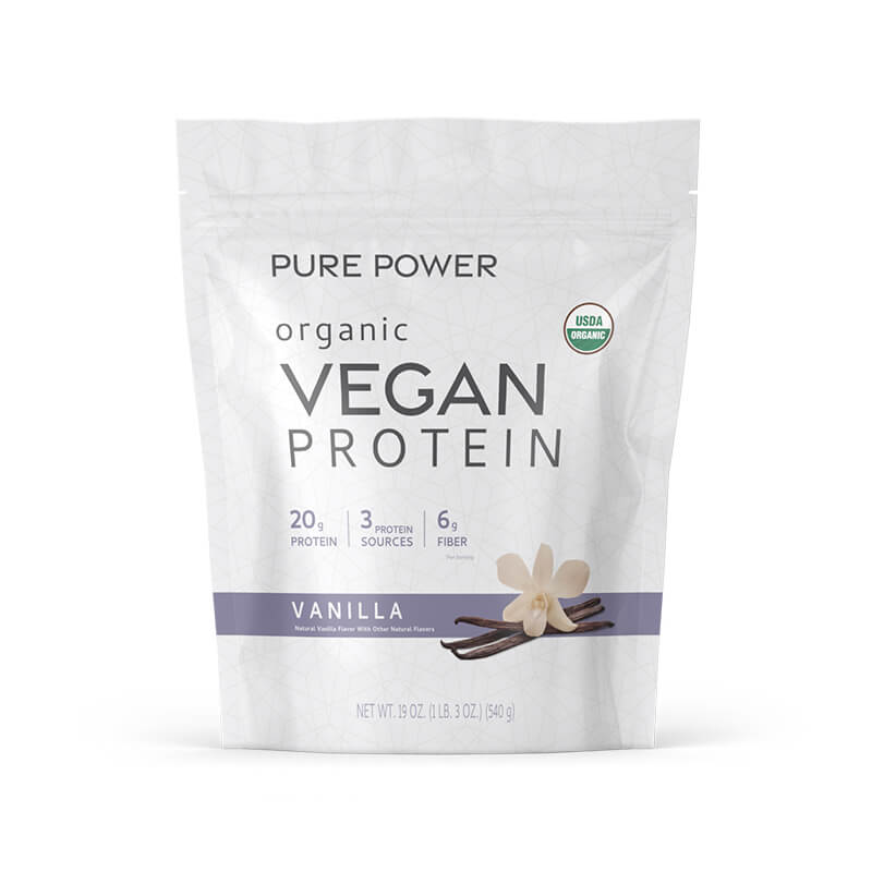 Mercola PurePower Vegan prótein vanilla