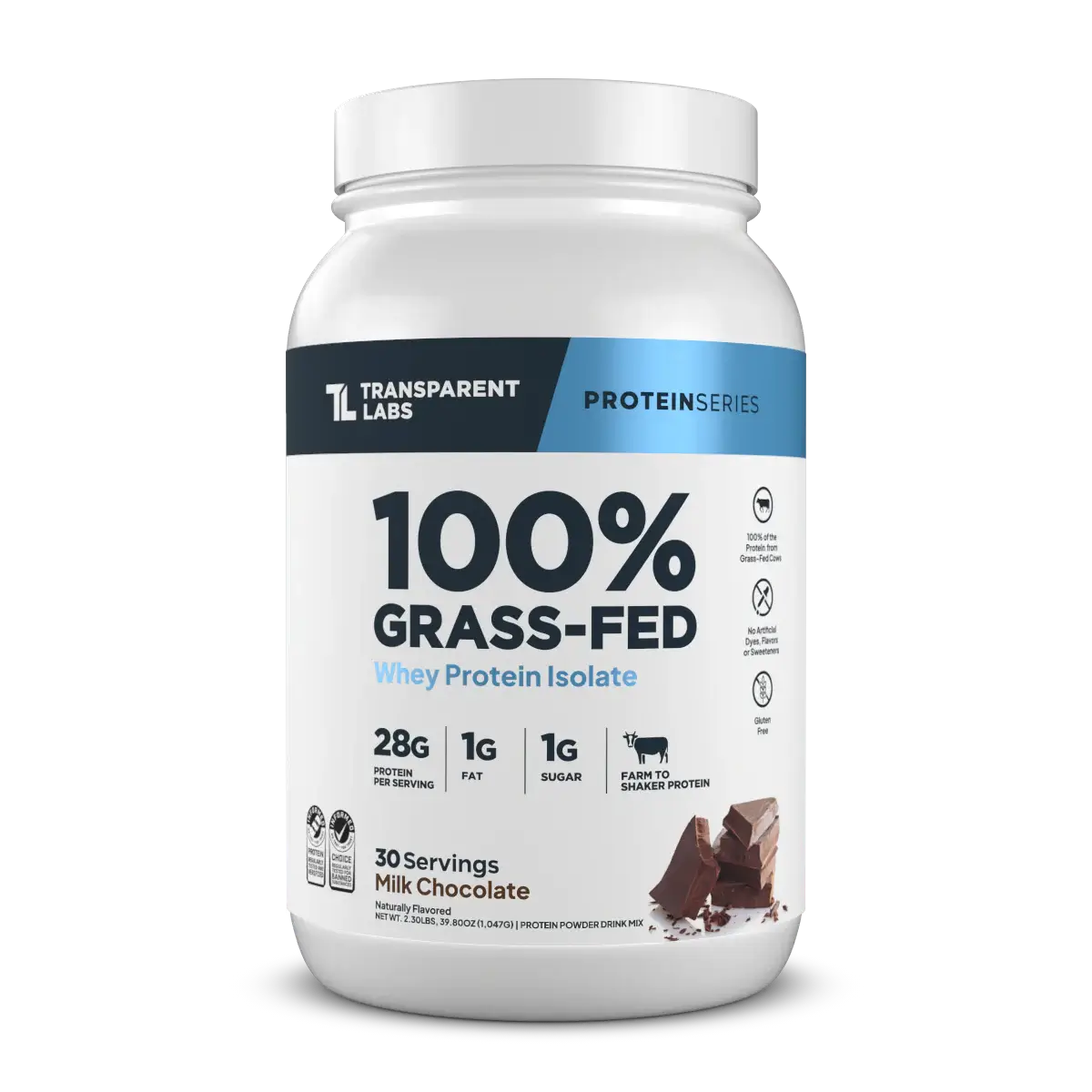 TL Grass-Fed WPI Milk Chocolate 1kg