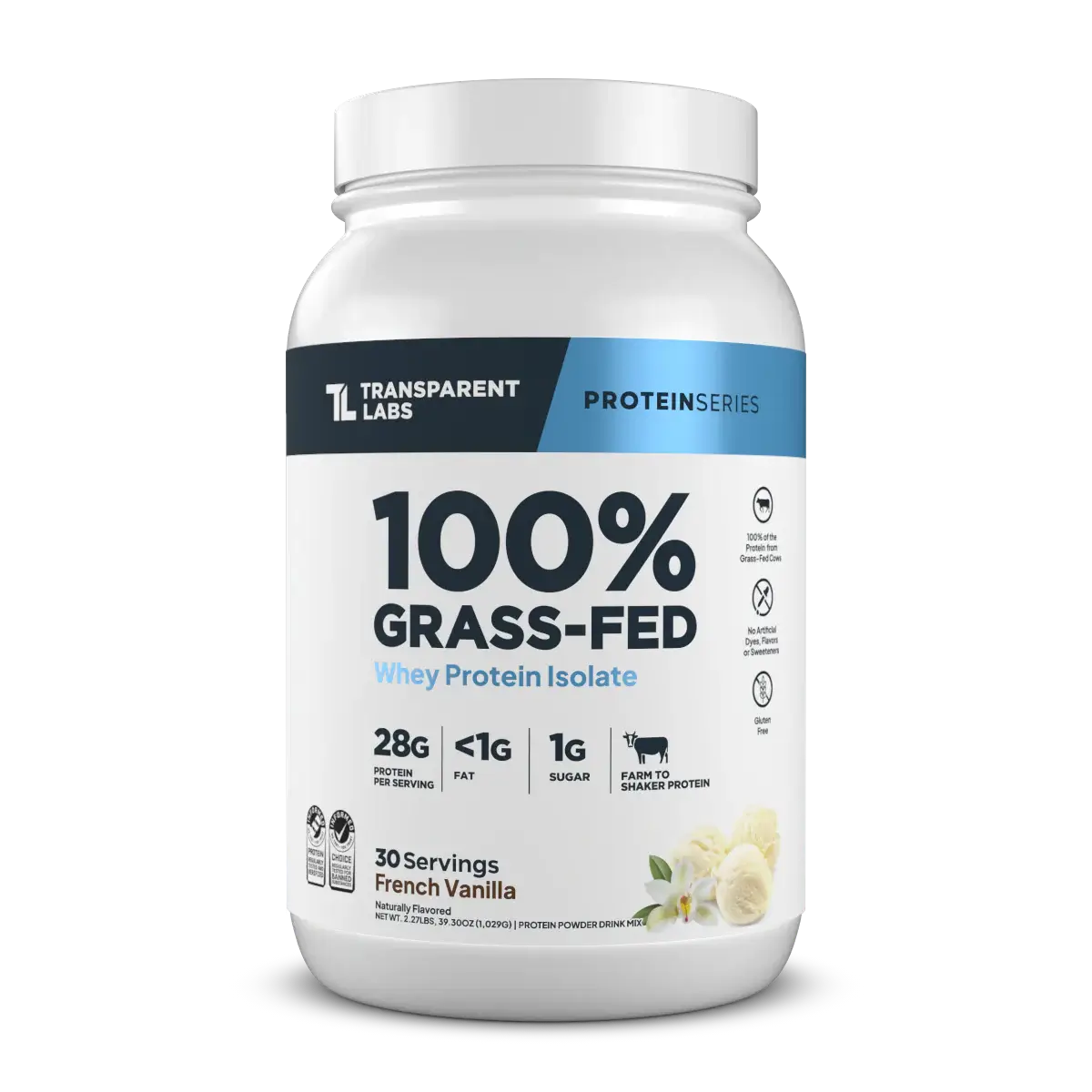 TL Grass-Fed WPI French Vanilla 1kg