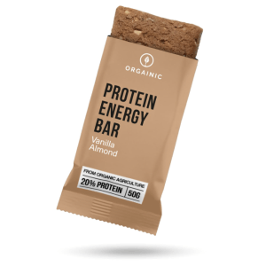 Orgainic Vanilla-Almond energy bar 50gr