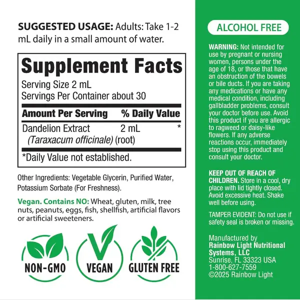 RL Dandelion Root 59ml - Image 3