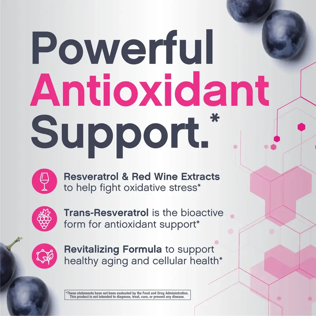 Neocell Resveratrol Ultra 180 hylki - Image 3