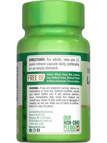 NT L-Theanine 200mg 60hylki - Image 5
