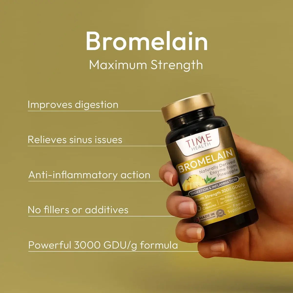 TH Bromelain 60 hylki - Image 3