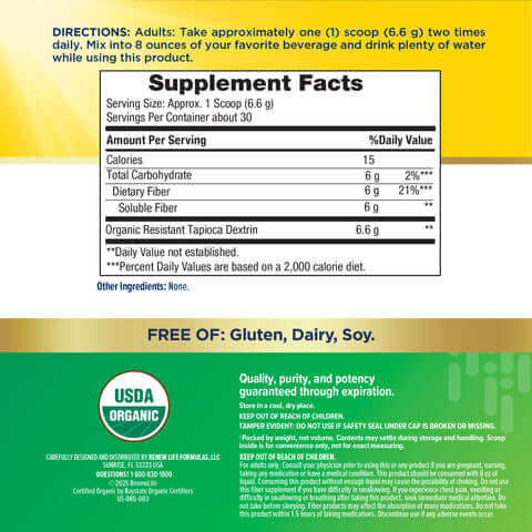 ReL Organic Clear Fiber 198gr - Image 2